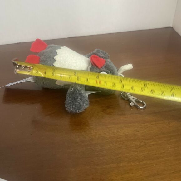 East Germany Sandman "Unser Sandmännchen , Mrs. Magpie" Plush Bird Keychain 2007 - Picture 10 of 12